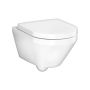 Gustavsberg væghængt toilet inkl. sæde Graphic m/åben skyllekant