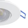 Eglo indbygningsspots Gedrez LED hvid Ø9 cm 3 stk