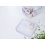 SmartStore låg Compact Clear Square transparent 20 x 20 cm