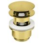 Damixas bundventil Komplett Push Up 49 mm børstet messeing