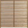 Nordic Fence læhegn Nova teak 160x160 cm