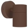 Eglo væglampe udendørs Tomelloso brun H12 cm GU10