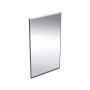 Geberit spejl med LED Option Plus sort 70x40 cm