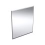 Geberit spejl med LED Option Plus sort 60x70 cm