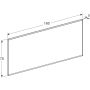 Geberit spejl med LED Option Plus aluminium 160x70 cm