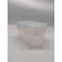 Plastbøtte m/låg 1600 ml 8 stk