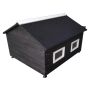 AM Robots My Robot Home Compact garage til robotplæneklipper sort/hvid