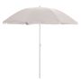 Outfit strandparasol polyester/metal sandgrå Ø180 cm