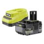 Ryobi batteri & lader One+ RC18120A-150X 18V 5,0 Ah