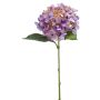 Emerald kunstig blomst Hortensia lilla 50 cm