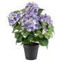 Emerald kunstig busk Hortensia lilla 40 cm