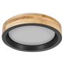 Osram loftlampe Orbis Mariano træ sort LED Ø31 cm