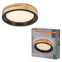 Osram loftlampe Orbis Mariano træ sort LED Ø31 cm