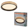 Osram loftlampe Orbis Mariano træ sort LED Ø41 cm