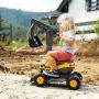 Falk Volvo gravemaskine til børn gul/sort 3-7 år
