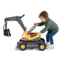 Falk Volvo gravemaskine til børn gul/sort 3-7 år