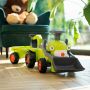 Falk Claas Vintage traktor til børn grøn inkl. trailer 1-3 år