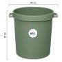 Orthex vandtønde recycled grøn 65 L