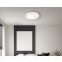 Globo loftlampe Ruiz hvid Ø38 LED