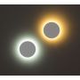 Globo væglampe Lamont hvid LED Ø25 cm