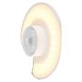Globo væglampe Lamont hvid LED Ø25 cm