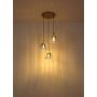 Globo pendellampe Alfred E27  400X205 mm sand mat