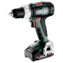 Metabo slagboremaskine SB 18 L 18V m/2 x 2,0 Ah batterier & lader