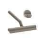 Zone badskraber inkl. holder taupe