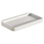 Zone brusehylde Rim hvid 22x11 cm