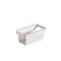 Zone brusehylde Rim hvid 22x11x9 cm