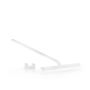 Zone bruseskraber Rim inkl. holder hvid