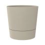 Elho krukke Foss Round plast beige Ø35 cm