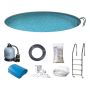 Swim & Fun pool med filtersystem & stige 420x150 cm