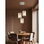 Globo pendel Gorley beige Ø47 E27 x3