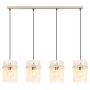 Globo pendel Gorley beige E27 x4