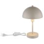 Globo bordlampe Atoma sand E14 H31 cm