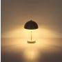 Globo bordlampe Atoma sand E14 H31 cm