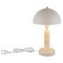 Globo bordlampe Janie sand E14 H34 cm