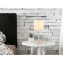 Globo bordlampe Deleon sand E14 Ø15