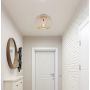 Globo loftlampe Alfred beige Ø28 E27