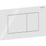 Geberit betjeningsplade Sigma40 hvid glas