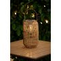 Solar lanterne flet natur 17,5x30,5 cm