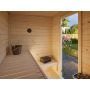 Palmako sauna m/saunaovn og tagpap Eir ubehandlet 2,6 m²