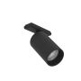 Eglo skinnespot Tplus sort LED Ø5,5 cm