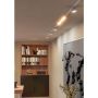 Eglo skinnespot Tplus Wide hvid LED Ø8,5 cm