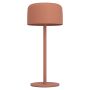 Eglo solcelle bordlampe Roccanova rød LED