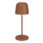 Eglo batteridrevet bordlampe Mannera-S brun LED H20