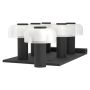 Eglo multioplader til 6 lamper sort