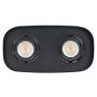 Eglo loftlampe Caminales-Z sort LED GU10 L24cm 2 pærer