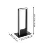 Eglo bordlampe Salvilanas-Z sort LED H43 cm